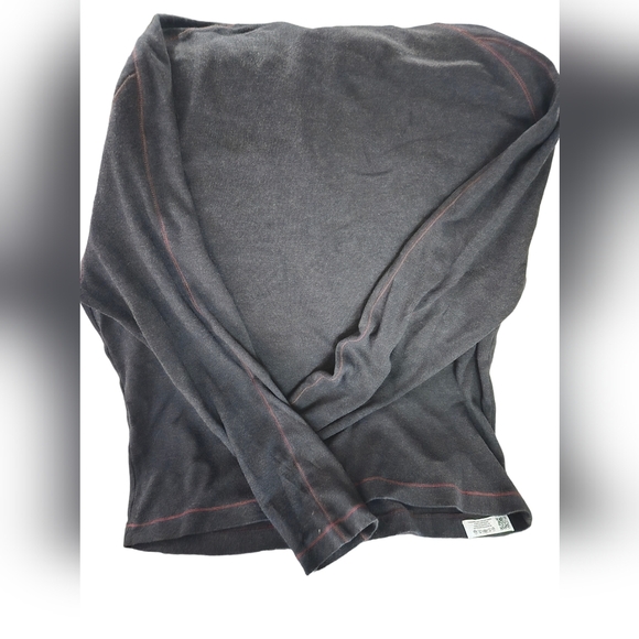 Robert Graham XL Grey and Yellow Zip Up Sweater - Picture 2 of 3